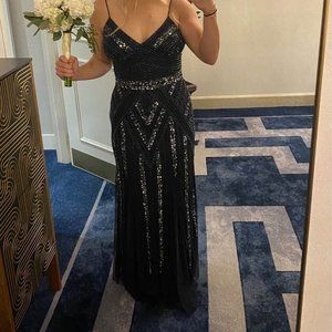 Dark Navy Blue Formal Dress